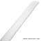 12" Rough Bread Knife with Plastic Black Handle