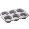 2105-8600 Wilton RR 6 CAV DESSERT SHELL PAN