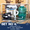 เครื่องกรองน้ำ : SET No 4. เซ็ทเครื่องกรองน้ำ Ro Set (โครง Ro + ถังพัก + ปั้มน้าแรงดันคงที่)