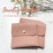 กระเป๋าหนังใบเปล่า PU มีกระดุม Jewelry Pouches