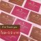 การ์ด ป้าย Thank you ขนาด 9*6cm. แพ็ค 100 ใบ