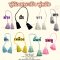 พู่ห้อยกระเป๋า พู่หนัง Tassels