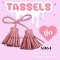 พู่ห้อยกระเป๋า พู่หนัง Tassels