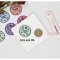 สติ๊กเกอร์ " THANK YOU! " ลายน่ารัก (แพค60ดวง) มี 6 สีในเซท