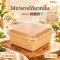 กล่องมุมมน ฐานเหลี่ยม ผลิตจากกระดาษ Foodgrade พร้อมฝา PET Anti-Fog