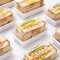 กล่องแซนวิส สี่เหลี่ยมผืนผ้า (1 แพค 20 ชุด)