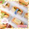 กล่องแซนวิส สี่เหลี่ยมผืนผ้า (1 แพค 20 ชุด)