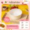 กล่องกลมขาว 750ml พร้อมฝา PET 150mm มีราคาส่ง