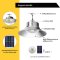 โคมไฟไฮเบย์ LED Solar รุ่น MILLENNIUM