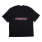 Poswear Basic logo Black/Pink T-Shirt