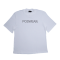 Poswear Basic logo White Diamond Black T-Shirt