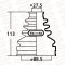 DRIVE SHAFT BOOT  - OUTER GRJ12,KDJ12O,TRJ12,KDJ121,125,VZJ12