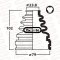 DRIVE SHAFT BOOT - OUTER YARIS NCP150