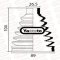 DRIVE SHAFT BOOT-OUTER ALLION COROLLA FIELDER  ,43447-12090