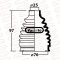 DRIVE SHAFT BOOT-OUTER  Accent 11 ,15 I30