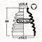 DRIVE SHAFT BOOT- INNER MH55S