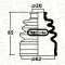 DRIVE SHAFT BOOT - OUTER SWIFT