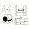 STABILIZER SHAFT RUBBER