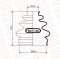 DRIVE SHAFT BOOT - OUTER LN111 (4WD) LN106