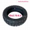 ยางนอก 10x2.75-6.5 Tubeless ไร้ยางใน แบบ off-road สกุตเตอร์ไฟฟ้า