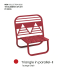PRE-ORDER เลานจ์แชร์รุ่น 'Triangle in Parallel' แบบ 2