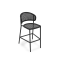 ELKO BAR TABLE WITH BUTTERFLY CHAIRS - CHARCOAL