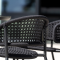 ELKO BAR TABLE WITH BUTTERFLY CHAIRS - CHARCOAL