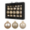 เซ็ตลูกบอลคริสต์มาสแก้วสีมุก Pearl | 21 ลูก/กล่อง | Ø 5 / 6 / 7 ซม.