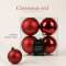 ลูกบอลคริสต์มาส Christmas Red | Ø 10 ซม.