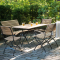 DARWIN DINING FOLDING TABLE TEAK 120x70