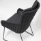 Wing dining chair - Anthracite