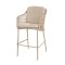 TRAMONTI BAR CHAIR - LATTE