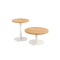 Volta coffee table Ø45 cm. - White