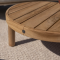 FINN COFFEE TABLE TEAK Ø80