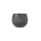 Douro pot round 18 x 15 cm. - Dark grey