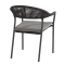 SIENNA DINING CHAIR - ANTHRACITE