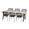 Ambassador dining table set with Barista chairs