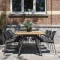 Ambassador dining table set with Barista chairs