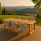 SPARTAN DINING SET WITH EROS CHAIRS