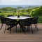 HERA DINING CHAIR - CHARCOAL
