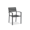 CANNES DINNING CHAIR - CHARCOAL