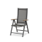 COMO DINING CHAIR RECLINER - CHARCOAL