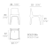 SOLID DINING CHAIR - BROWN