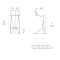 VOXEL BAR CHAIR - ECRU