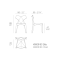 KIMONO DINING CHAIR - WHITE