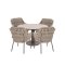 SARAH DINING TABLE WITH MONTERA DINING CHAIRS