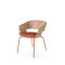 PHIL DINING CHAIR - RUST MAT