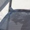 รายละเอียดวัสดุและโครงอะลูมิเนียมของเก้าอี้เอ้าดอร์ Gusto Stackable Armchair สี Charcoal Matt | Gusto outdoor chair close-up by ms natural design