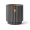 Vase Cylinder Groove NL 44x46 - Anthracite