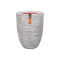 Vase Elegant Low Rib NL 34x46 - Ivory
